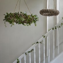 Load image into Gallery viewer, Hanging Rattan Wreath Frame