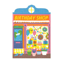 Load image into Gallery viewer, Birthday Shop Greetings Card
