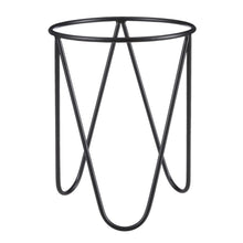 Load image into Gallery viewer, Black Curved Metal Plant Stands - *Local Delivery or Local Pick Up Only*
