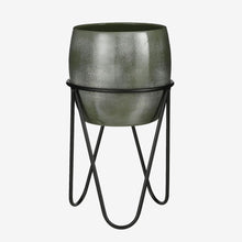 Load image into Gallery viewer, Black Curved Metal Plant Stands - *Local Delivery or Local Pick Up Only*
