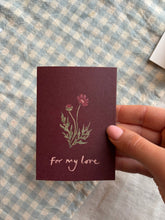 Load image into Gallery viewer, For My Love Card
