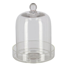 Load image into Gallery viewer, Glass Dome With Saucer - *Local Delivery or Local Pick Up Only*
