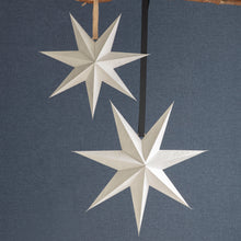 Load image into Gallery viewer, Recycled Cotton Christmas Stars
