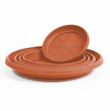 Load image into Gallery viewer, 100% Recycled Plastic Plant Pots &amp; Saucers
