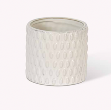 Load image into Gallery viewer, White Bobble Plant Pots - *Local Delivery or Local Pick Up Only*
