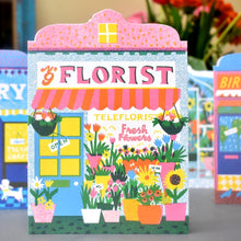 Load image into Gallery viewer, Florist Shop Greetings Card
