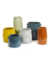 Load image into Gallery viewer, Colourful Glazed Pots
