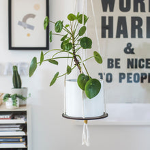 Load image into Gallery viewer, Wood Pattern Plant Hanger
